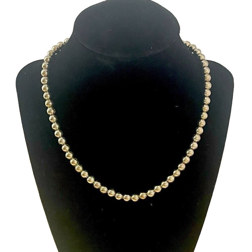 Silver beaded Necklace
